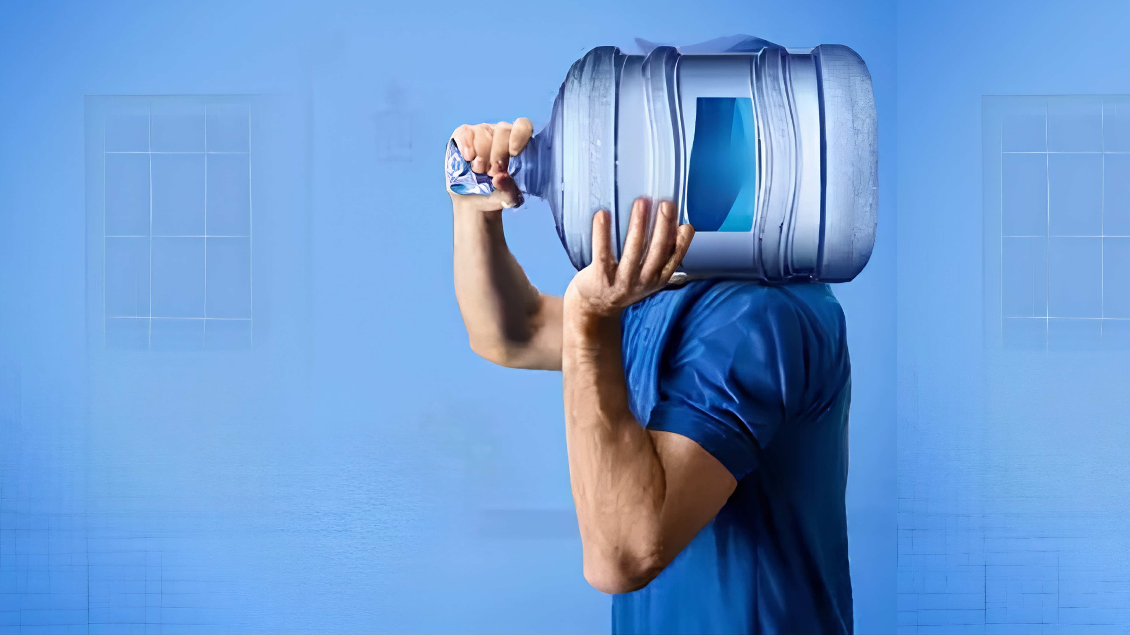Mr. RentOMate promoting a smarter alternative to 20-litre water can deliveries, highlighting convenience, reduced kitchen clutter and affordable water purifier rentals starting at ₹449 per month.