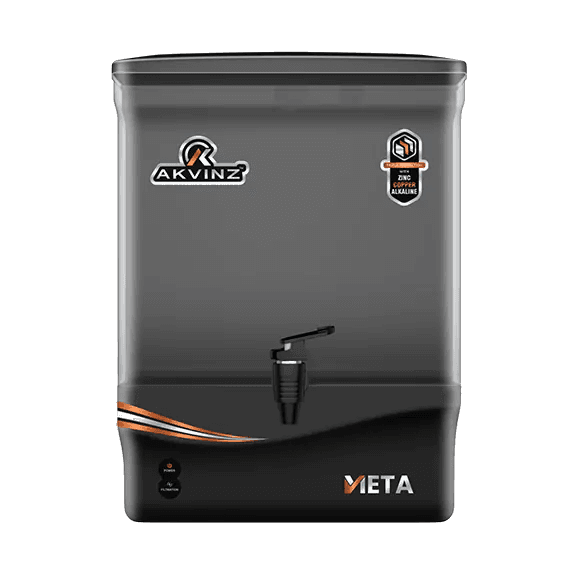 Akvinz Metaneo RO Water Purifier in Midnight Black