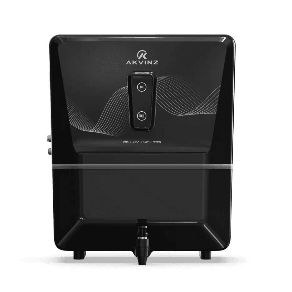 Akvinz Ultron+ RO Water Purifier in Midnight Black